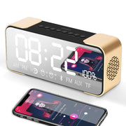 Bluetooth speaker subwoofer alarm clock